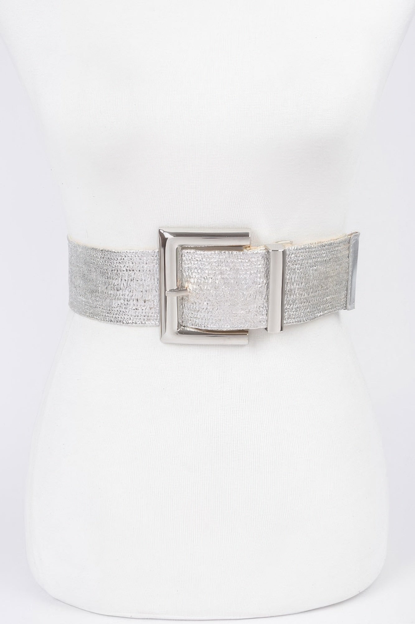 Clear Pvc Metal Buckle Belt - AV Fashion’s