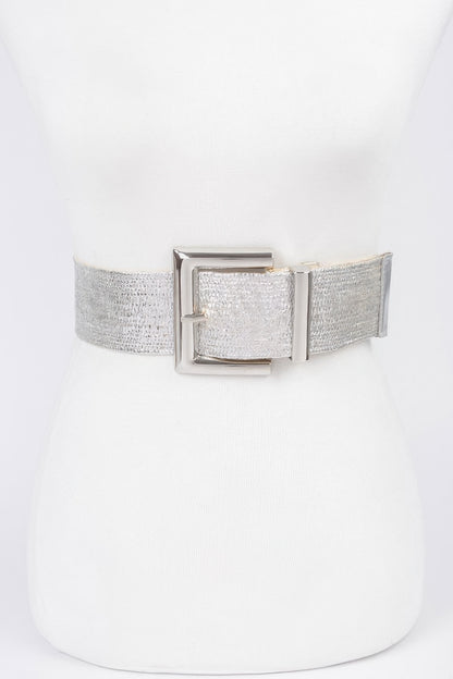 Clear Pvc Metal Buckle Belt - AV Fashion’s