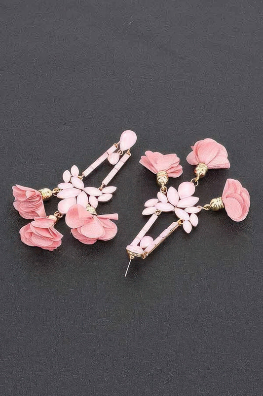 Flower Rhinestone Earring - AV Fashion’s