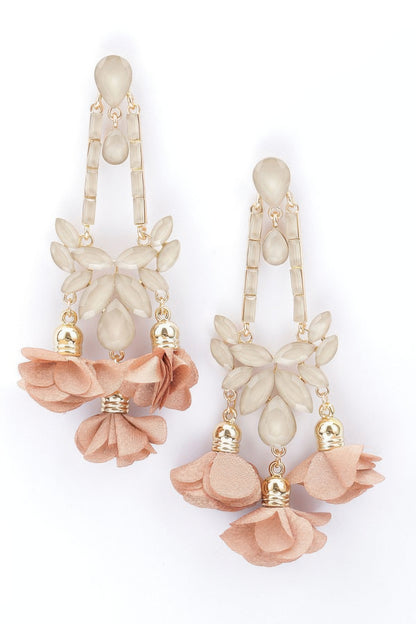 Flower Rhinestone Earring - AV Fashion’s