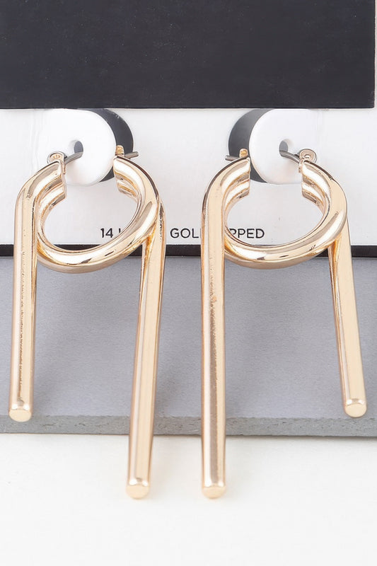 Multi Shiny Modern Drop Earrings - AV Fashion’s