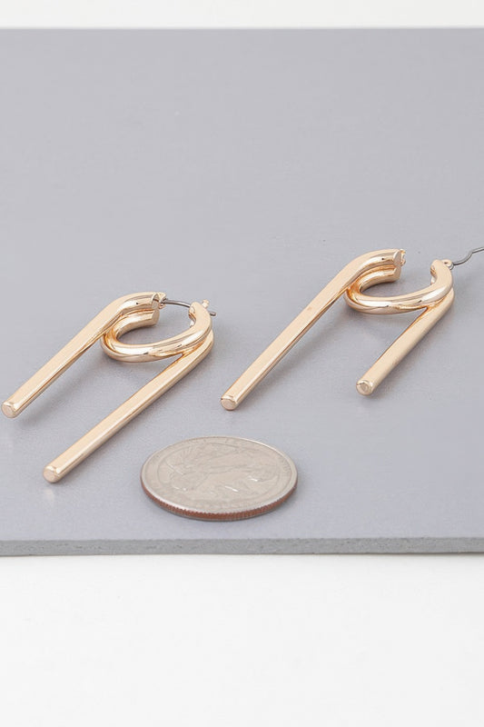 Multi Shiny Modern Drop Earrings - AV Fashion’s