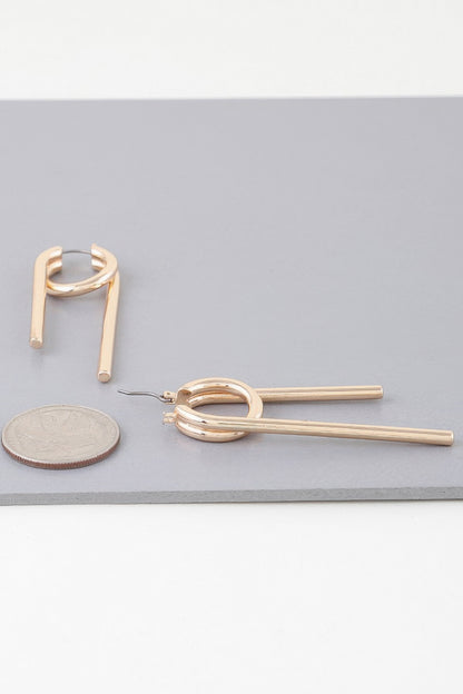 Multi Shiny Modern Drop Earrings - AV Fashion’s