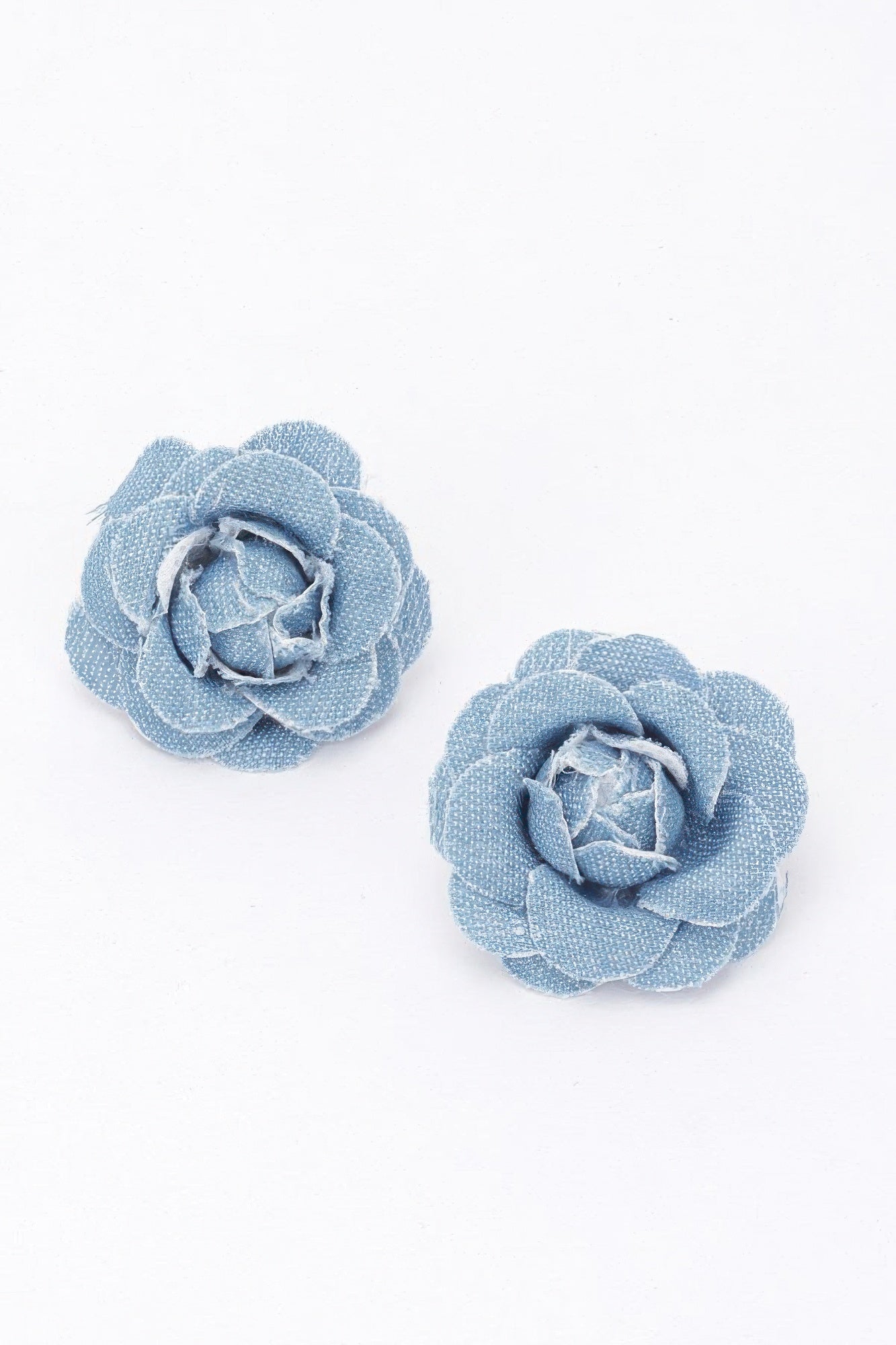 Denim Flower Earring - AV Fashion’s
