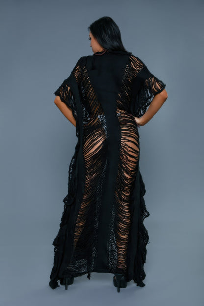 Vivian Cover Up Black - AV Fashion’s