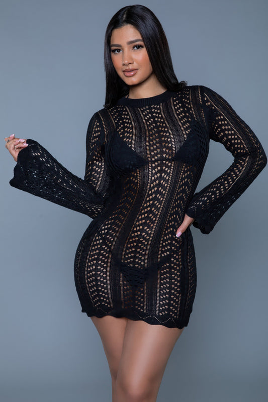 Kinsley Crochet Mini Dress - AV Fashion’s