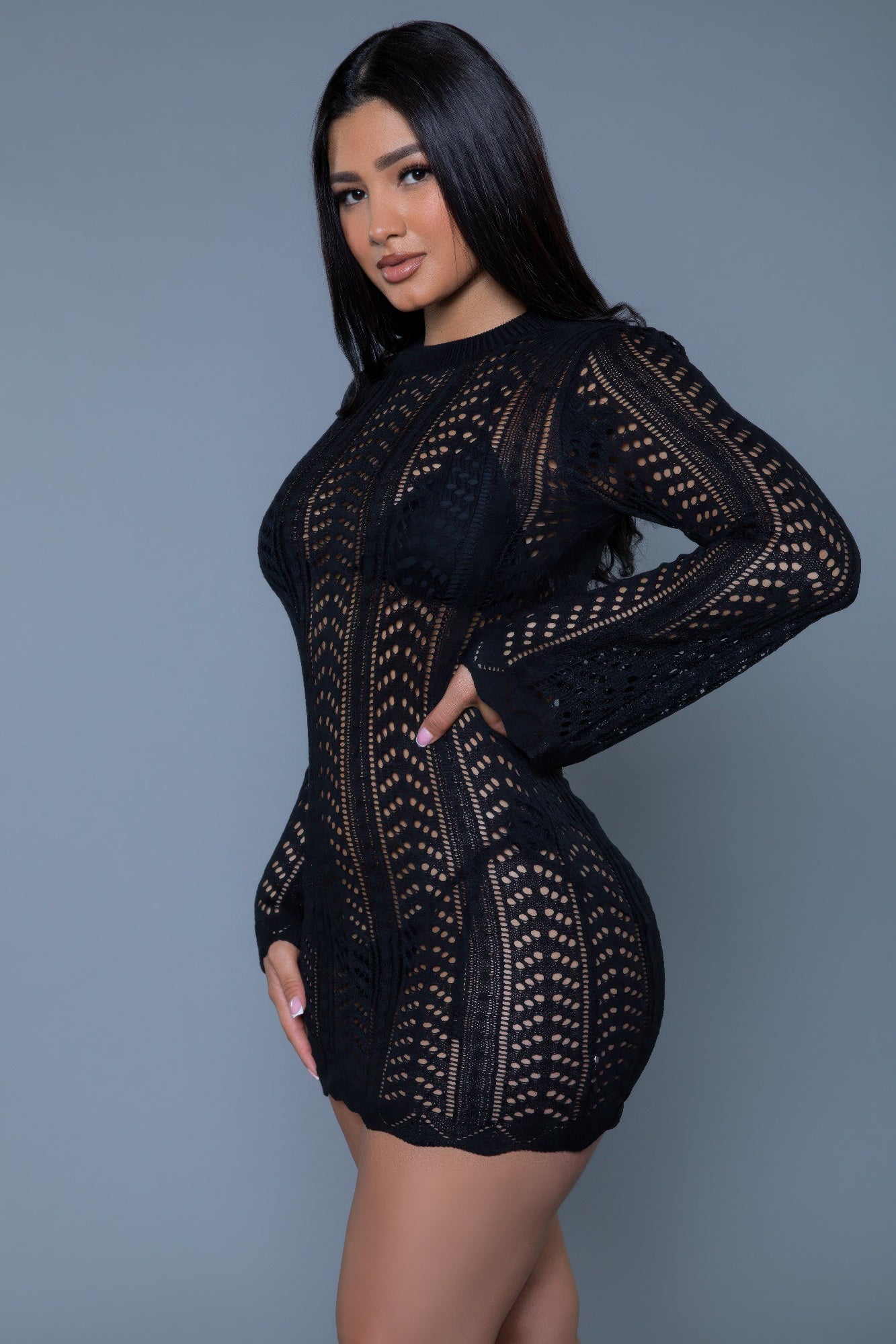 Kinsley Crochet Mini Dress - AV Fashion’s