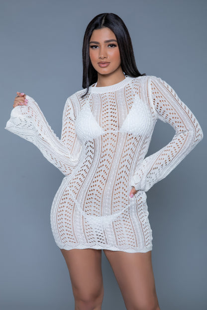 Kinsley Crochet Mini Dress - AV Fashion’s