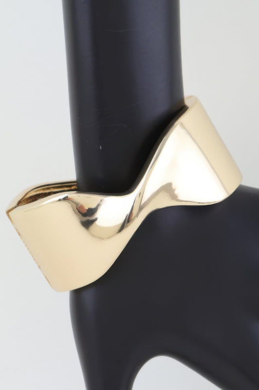 Shiny Twisted Cuff Bracelet - AV Fashion’s