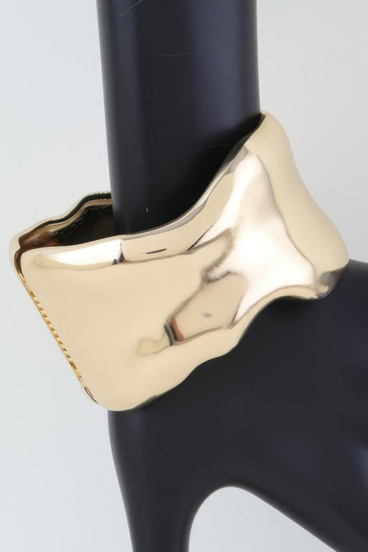 Shiny Ripple Cuff Bracelet - AV Fashion’s