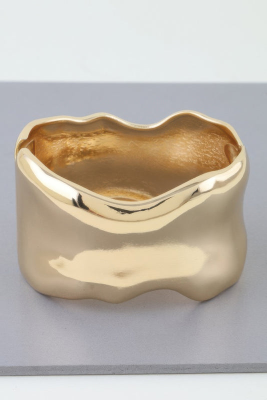 Shiny Ripple Cuff Bracelet - AV Fashion’s