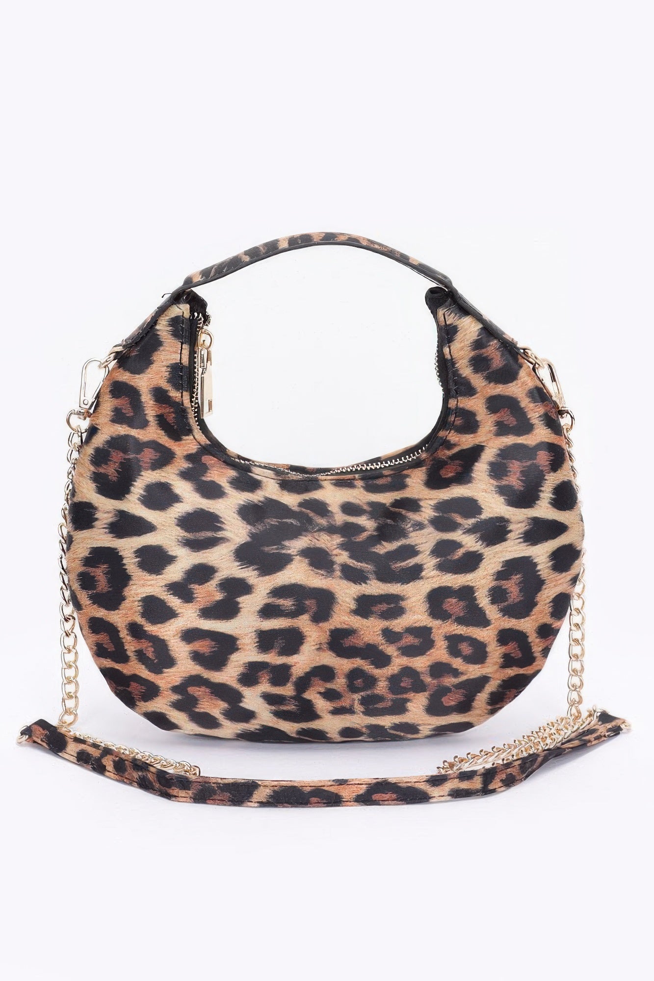 Nylon Leopard Hobo Bag - AV Fashion’s