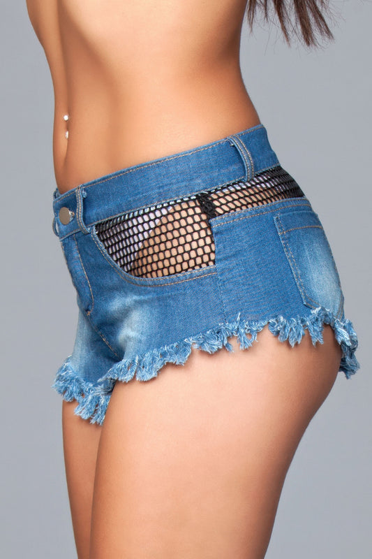 Such A Catch Denim Shorts - AV Fashion’s