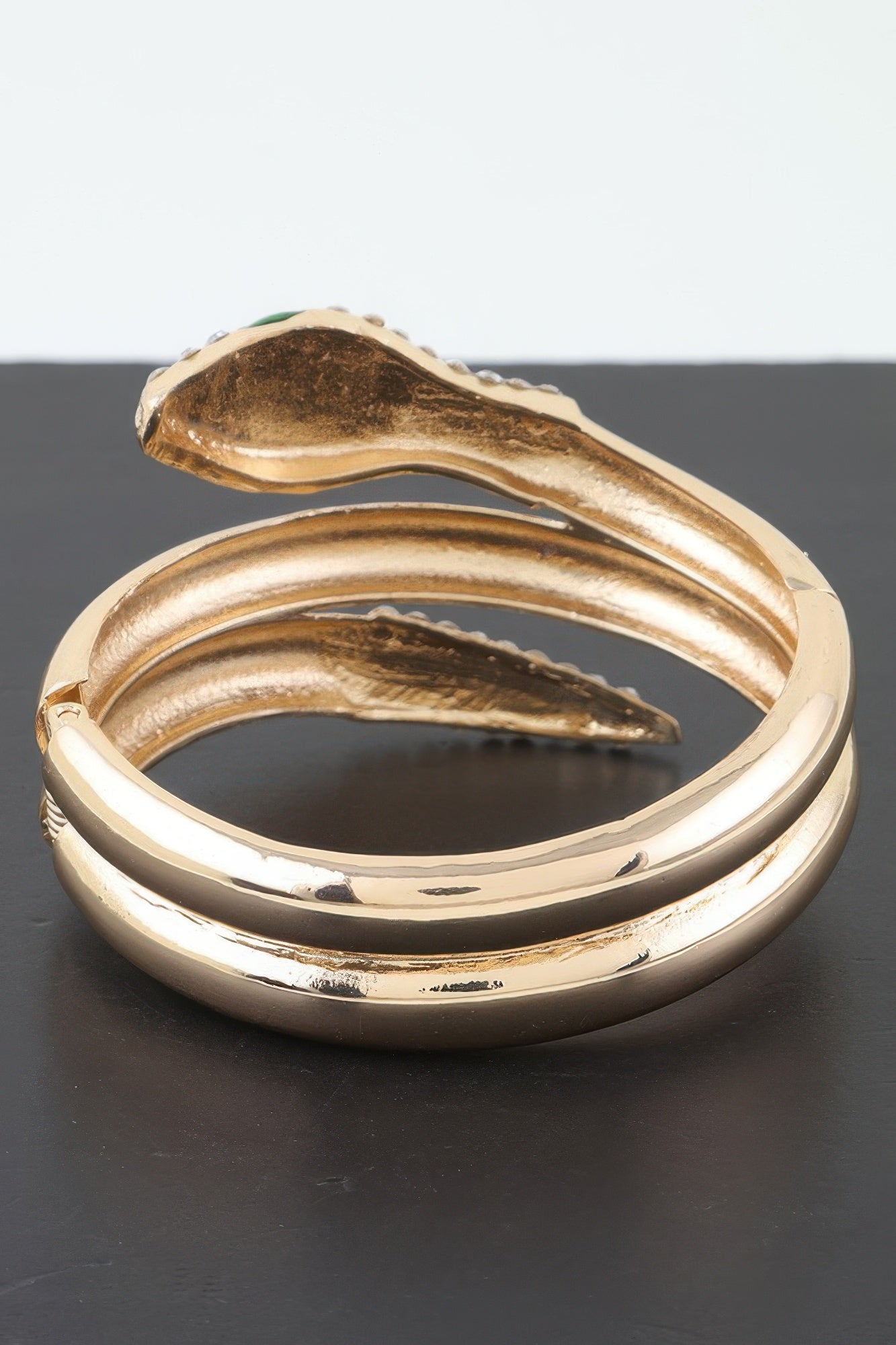 Bejeweled Snake Wrap Cuff Bracelet - AV Fashion’s