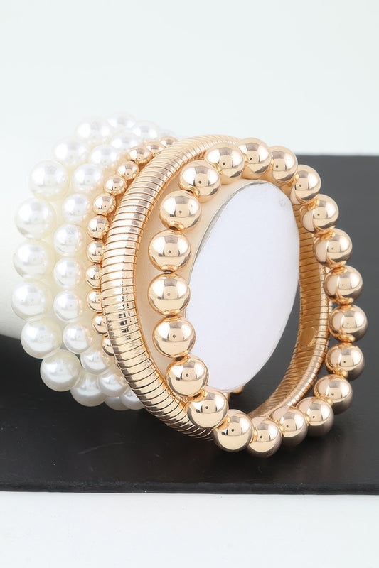 Multi Pearl Beaded Bracelet - AV Fashion’s