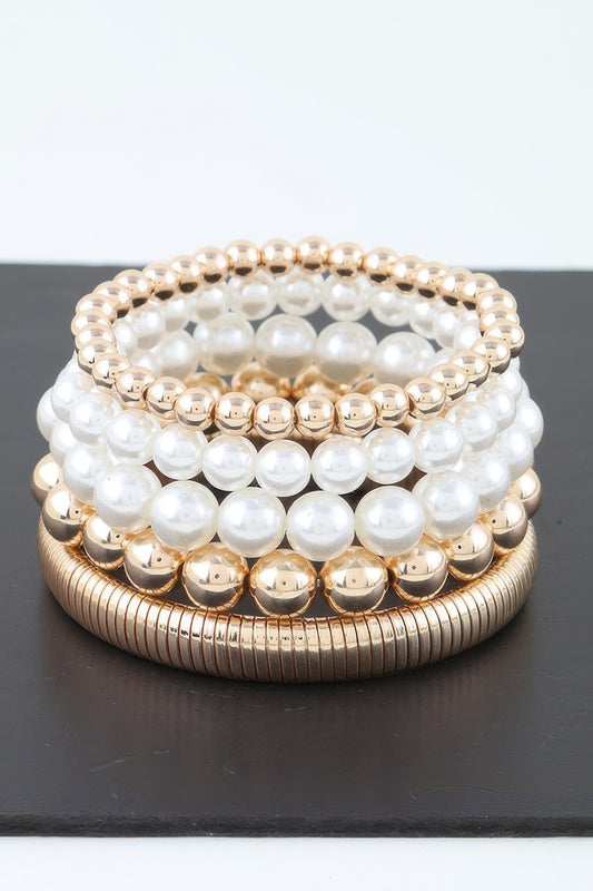 Multi Pearl Beaded Bracelet - AV Fashion’s