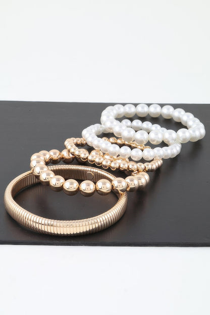 Multi Pearl Beaded Bracelet - AV Fashion’s