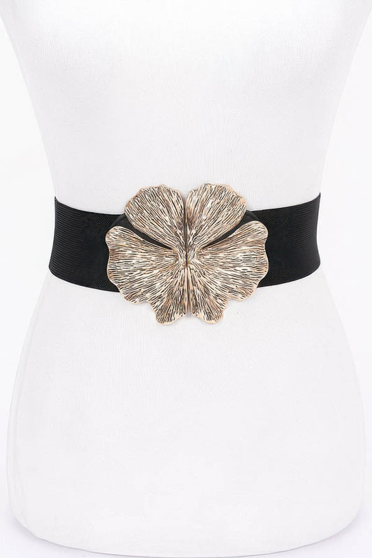 Metal Buckle Elastic Belt - AV Fashion’s
