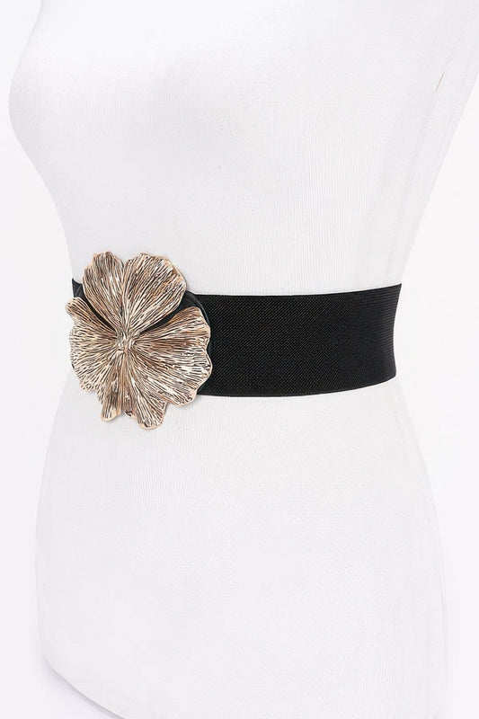 Metal Buckle Elastic Belt - AV Fashion’s