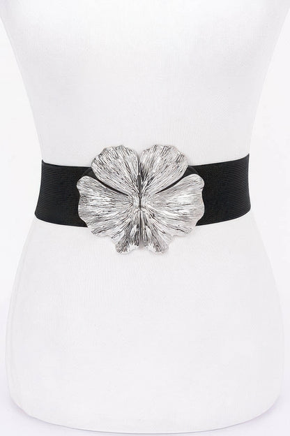 Metal Buckle Elastic Belt - AV Fashion’s