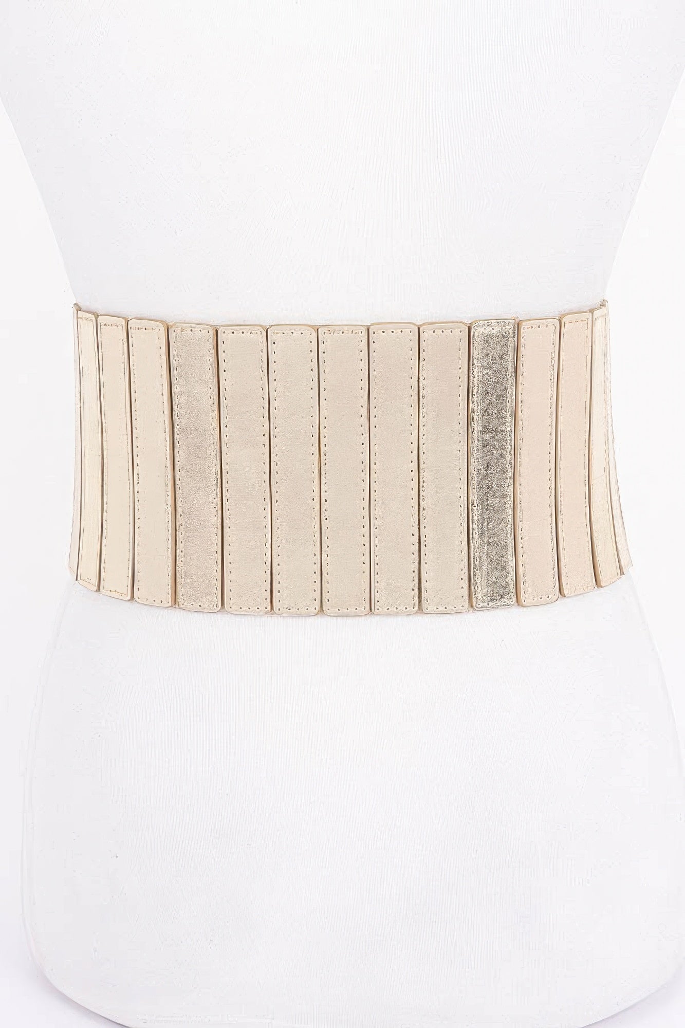 Multi Pu Zip Front Elastic Belt - AV Fashion’s