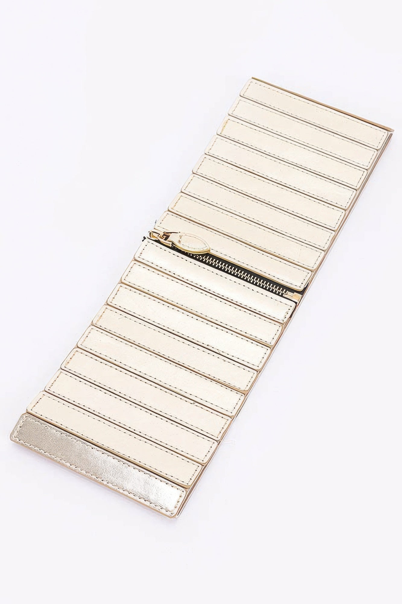 Multi Pu Zip Front Elastic Belt - AV Fashion’s