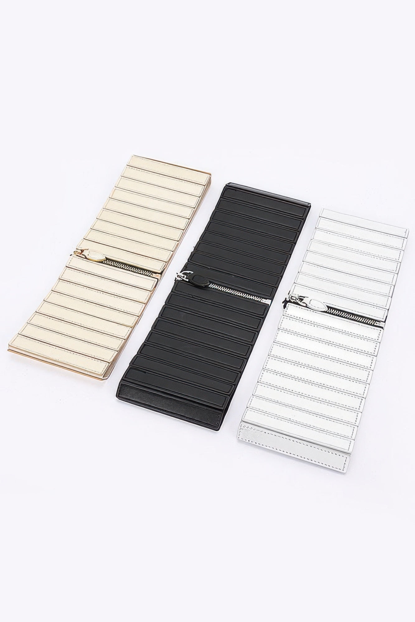 Multi Pu Zip Front Elastic Belt - AV Fashion’s