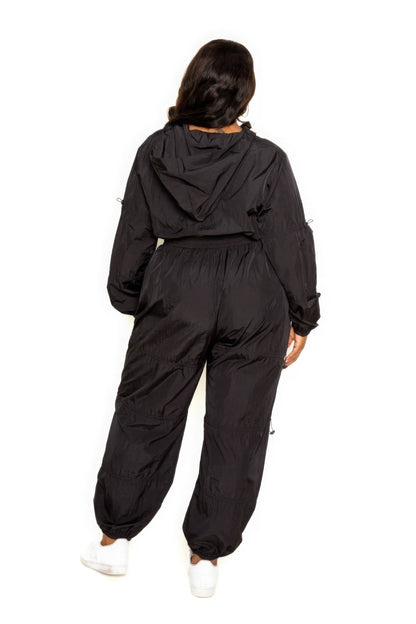 Active Zip Up Set With Cord Lock Detail - AV Fashion’s