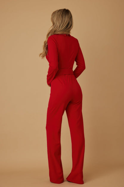 Blazer Suit Long Sleeve Jumpsuit - AV Fashion’s