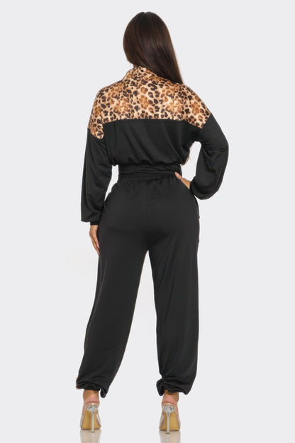 Bring out my wild side Jogger Set - AV Fashion’s