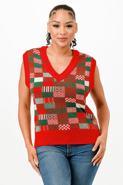 Christmas Vest Sweater - AV Fashion’s