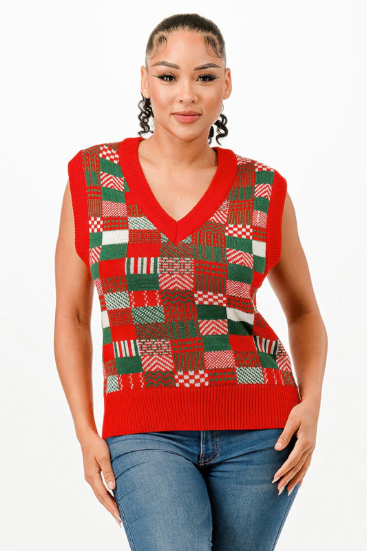 Christmas Vest Sweater - AV Fashion’s