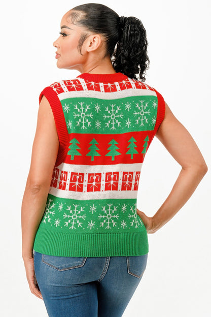 Christmas Vest Sweater - AV Fashion’s