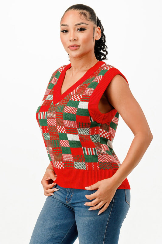 Christmas Vest Sweater - AV Fashion’s