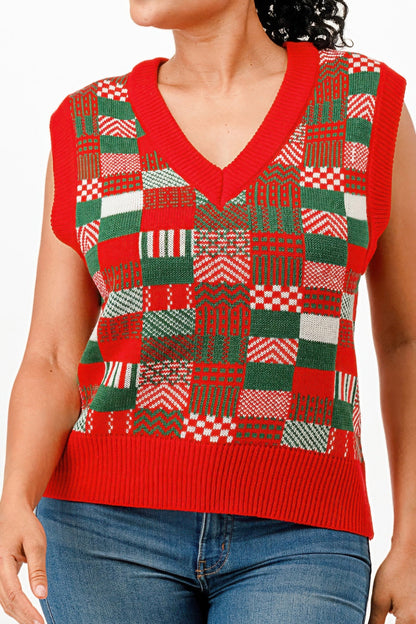 Christmas Vest Sweater - AV Fashion’s