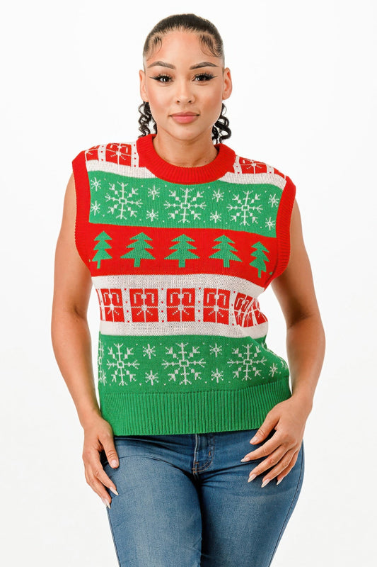 Christmas Vest Sweater - AV Fashion’s