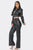 Faux Leather Set With Rhinestone Detail - AV Fashion’s