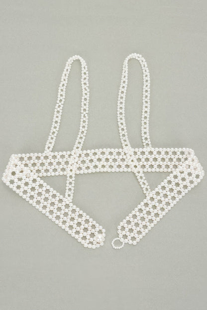 Faux Pearl Harness - AV Fashion’s