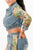 Fly girl contrast denim set - AV Fashion’s