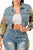 Fly girl contrast denim set - AV Fashion’s