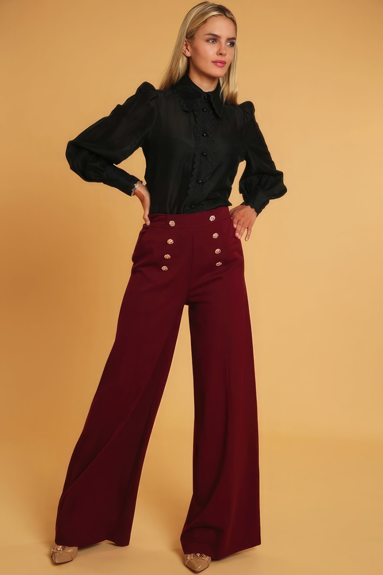 High Waisted Dressy Pants - AV Fashion’s