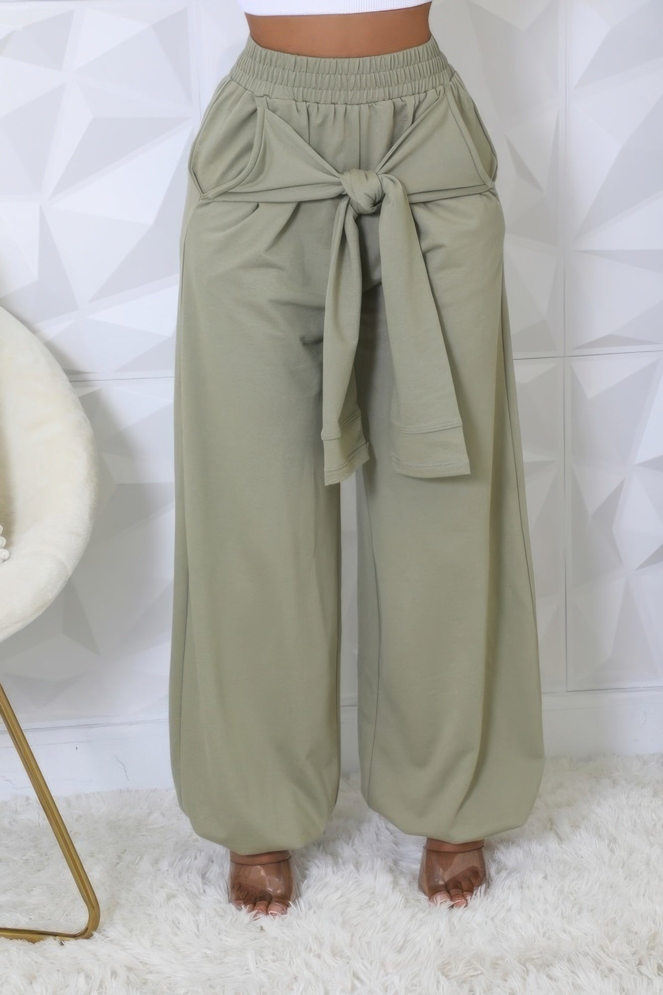 High - waisted Stretch Pants - AV Fashion’s