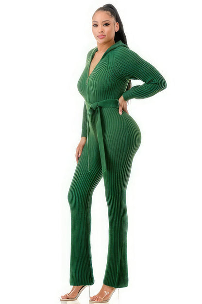 Monroe Hooded Jumpsuit - AV Fashion’s
