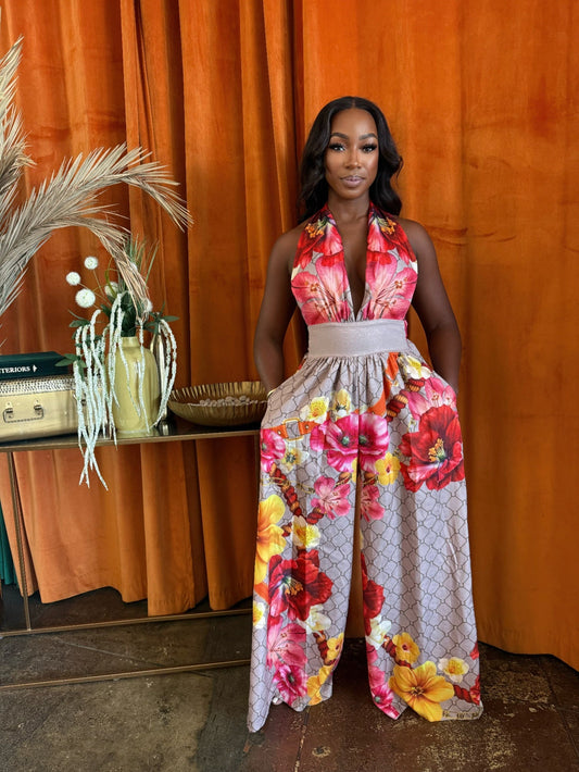 Paradise Bloom Jumpsuit - AV Fashion’s