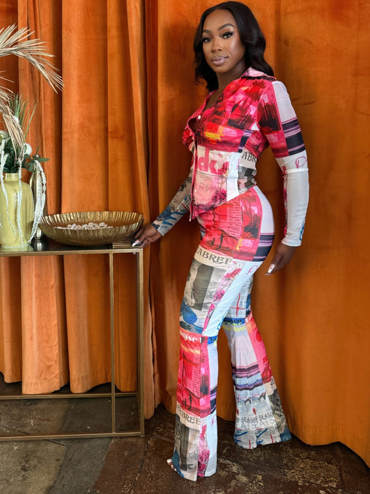 Paradise Inn Pants Set - AV Fashion’s