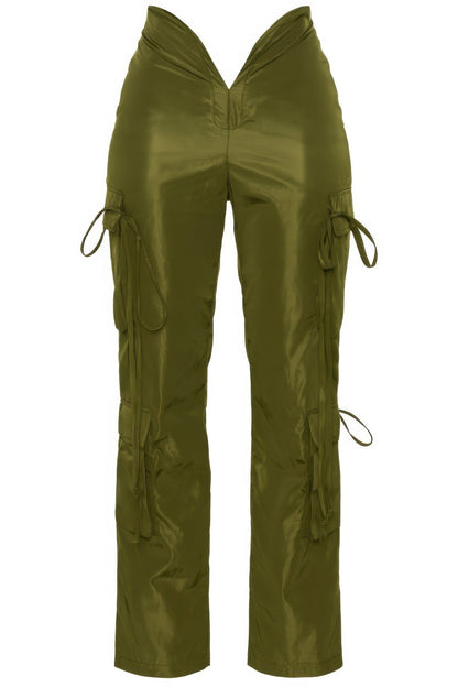 V Cut Cargo Pants - AV Fashion’s