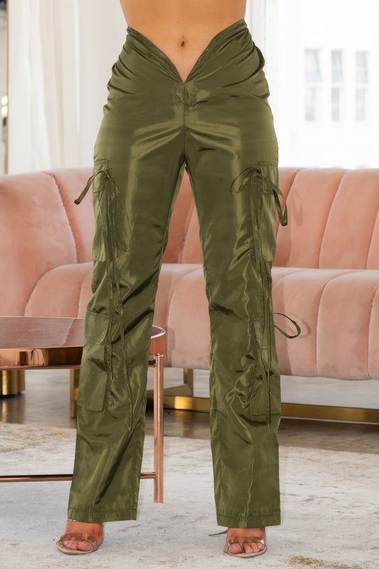 V Cut Cargo Pants - AV Fashion’s