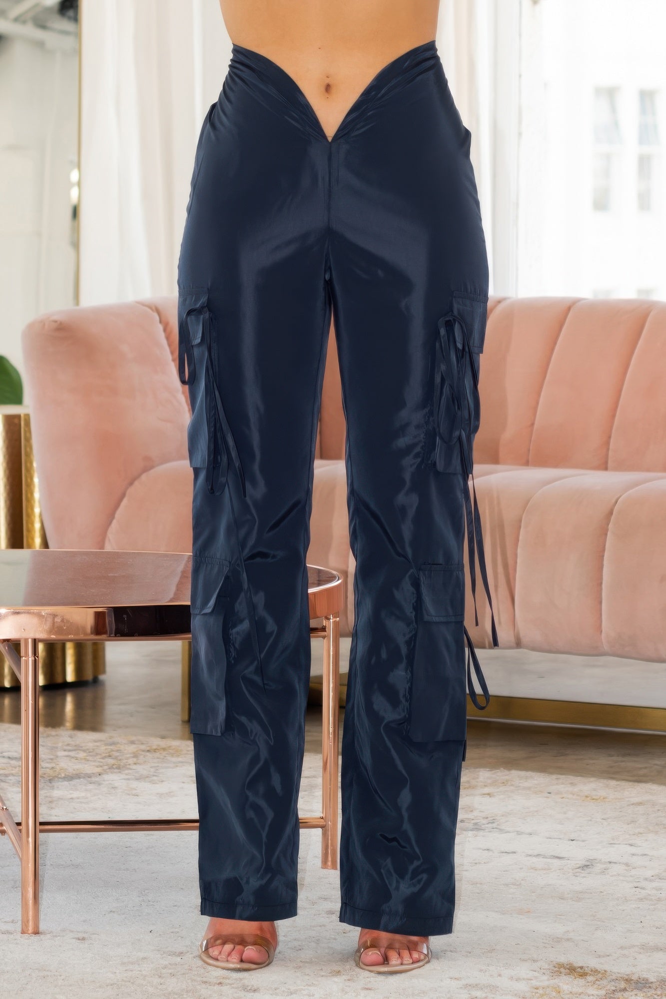 V Cut Cargo Pants - AV Fashion’s