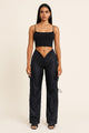 V Cut Cargo Pants - AV Fashion’s