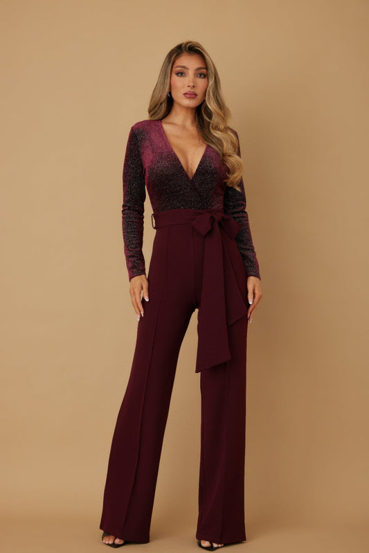 Velvet Top Fashion Jumpsuit - AV Fashion’s
